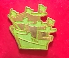 Disney Trading Pin, Shanghai Grand Opening, Limited Edition, Pirate Ship, 2016 x