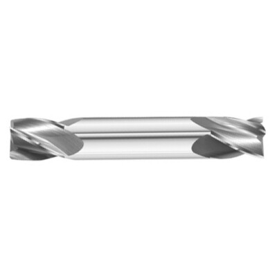 7/16'' 4 Flute Stub Carbide Double-End End Mill