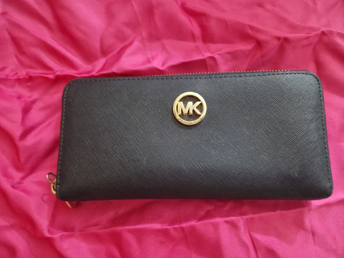 Michael kors saffiano cheap leather continental wallet