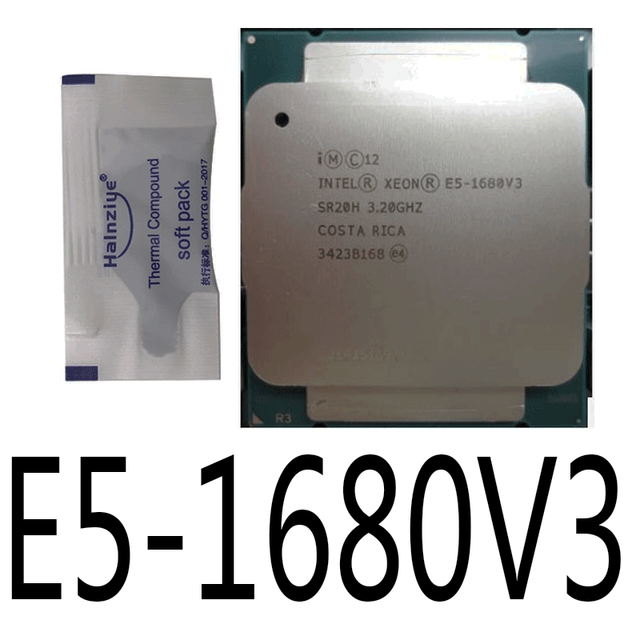 Intel Xeon E5-1680 V3 3.2GHz 8Core 20MB SR20H LGA2011-3 140W CPU ...