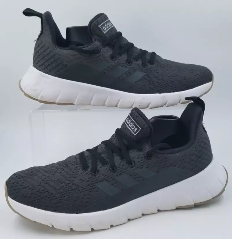ADIDAS ASWEEGO CLOUDFOAM F37079 GRAY BLACK RUNNING SHOES SNEAKERS
