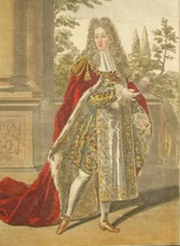 Jean Mariette; Emperor Charles Francois Joseph fils de copper etching; 1700’s