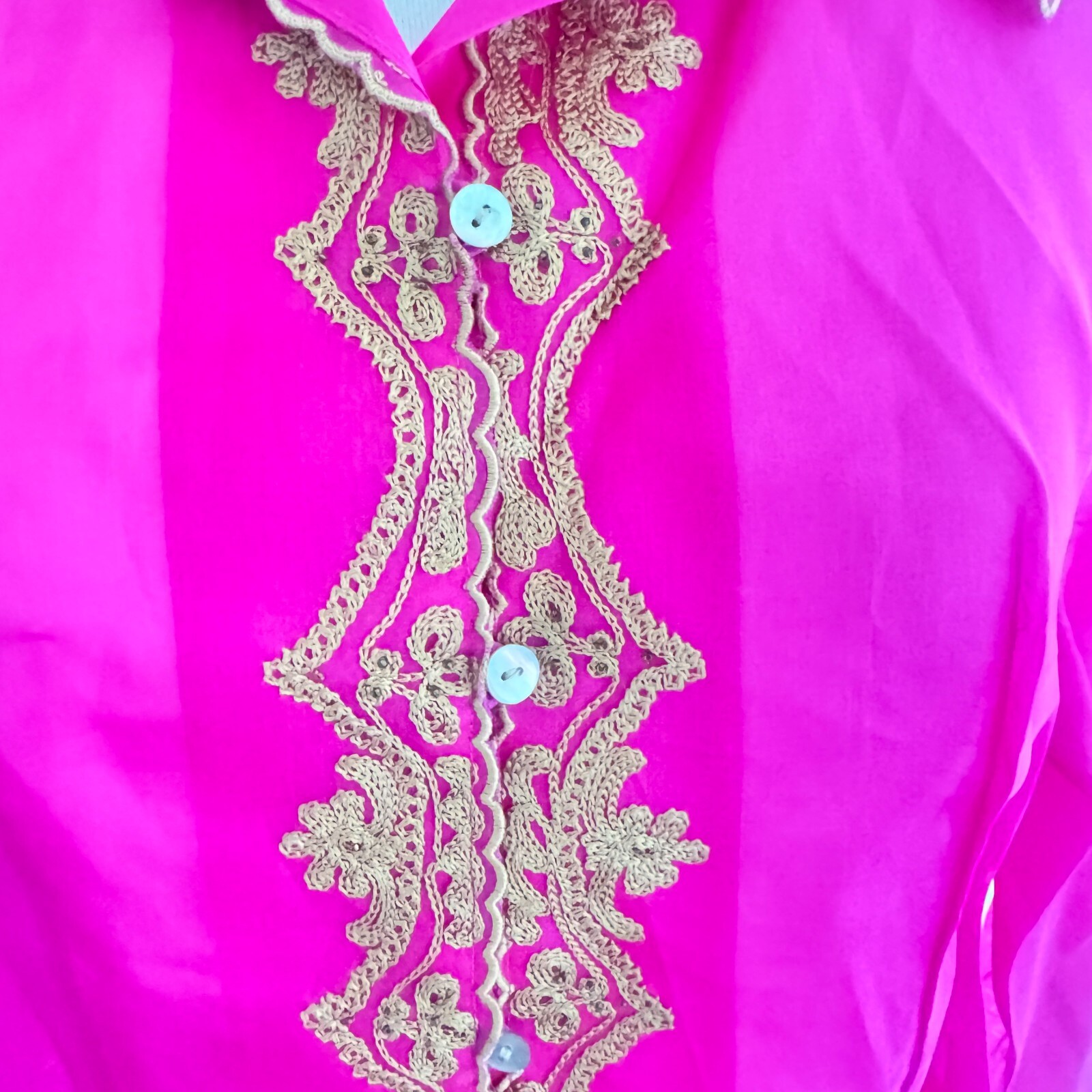 AS NEW PATSY SEDDON FOR PHASE EIGHT EMBROIDERED S… - image 2