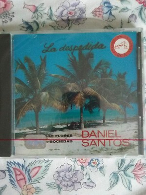 DANIEL SANTOS ''LA DESPEDIDA ''LATIN CARIBBEAN BOLERO MUSIC CD 