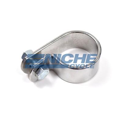 Universal Heavy Duty P-Body-Style 1-1/2'' Head Pipe Muffler Clamp