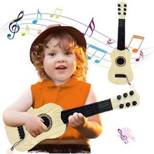 Kids Toy Guitar 6 String,17 inch Mini Baby Guitar with Pick,Musical Instrumen...