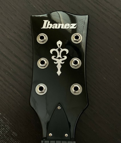 Ibanez AS style guitar headstock MOP decal set Perfect for Restoration - Picture 2 of 6