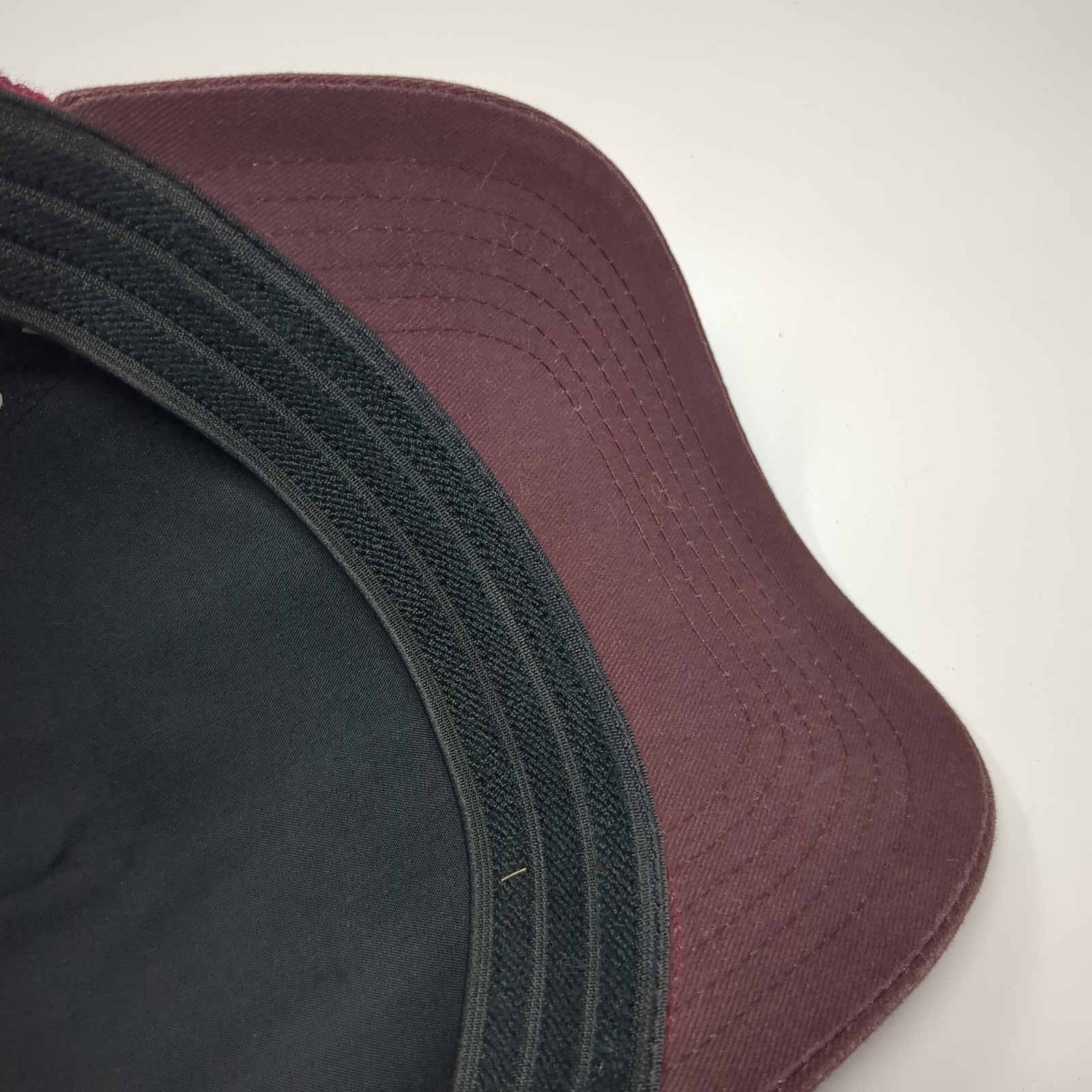 Gerry Patch Fitted Trucker Hat Red Medium Mesh Ba… - image 8