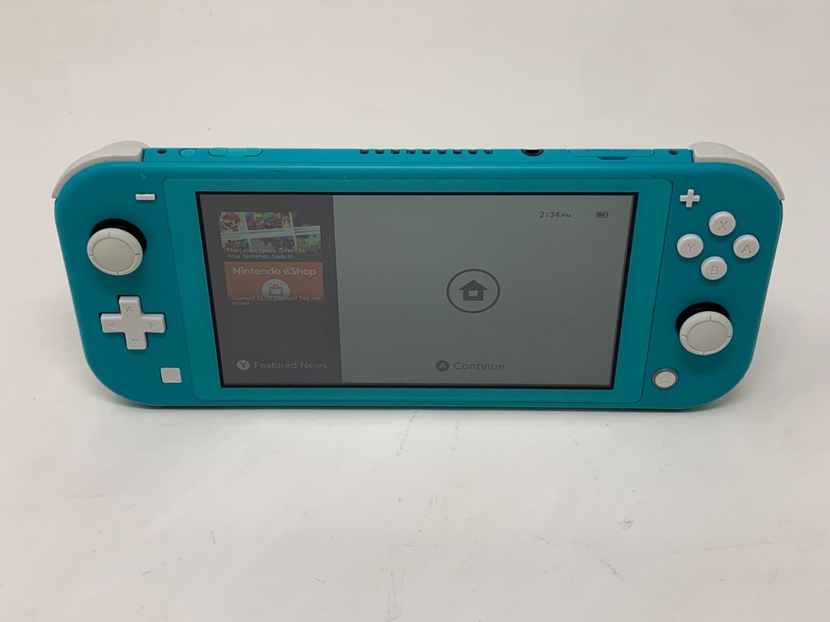 Nintendo Switch Lite Handheld Console - Turquoise 4902370542943| eBay