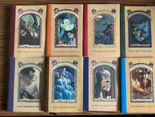 A Series of Unfortunate Events Books Lemony Snicket Paperback Lot of 8