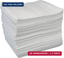 Heavyweight Oil Absorbing Pads White Absorbing Heavy Weight Oil-Only Absorbent