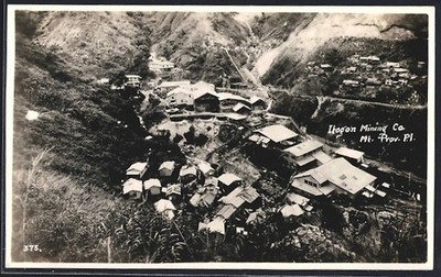 Ansichtskarte Itogon, Gold Mine, Mt. Prov. Pl. 