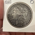 1888-O Morgan silver dollar