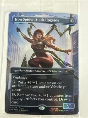 iron spider mtg card Spider, Stark Upgrade Magic the Gathering Quicksand Keychain KeychainMonster With the Magic Iron Spider, Stark Upgrade