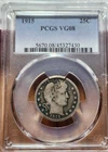 1915 P Barber Quarter PCGS VG08