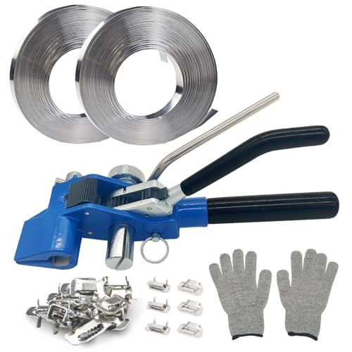 Banding Strapping Kit, 304 Stainless Steel Cable Tie Tools
