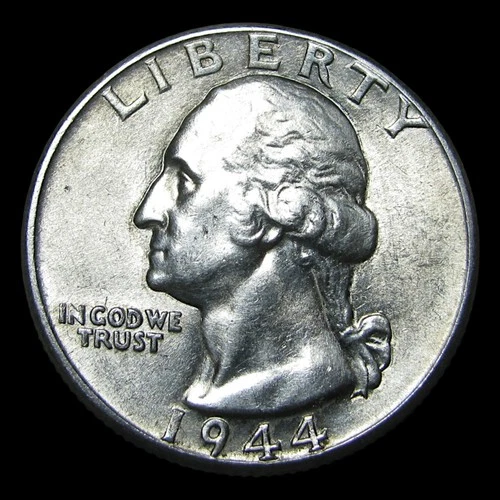 1944 Washington Quarter Silver ---- Unc Details Coin ---- #PP832