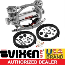 VIXEN AIR UNIVERSAL AIR COMPRESSOR 300PSI FOR CAR/TRUCK TRAIN HORN/SUSPENSION
