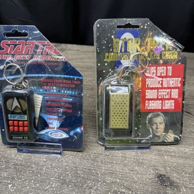 Star Trek Vintage Communicator Key Chain 1994 Paramount Pictures Shatner
