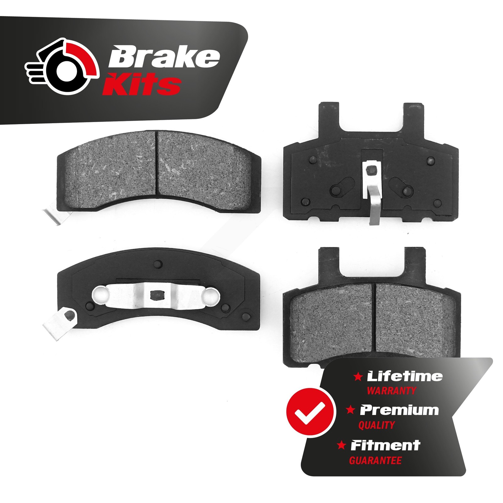Front Semi-Metallic Brake Pads Set For 1994-1999 Dodge Ram 2500