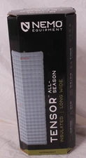 NEW Nemo Equipment Tensor all-season insulated - long wide