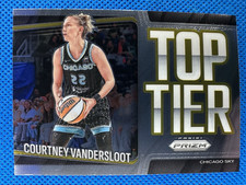 2025 #7 Courtney Vandersloot Panini Prizm Top Tier Insert Sky