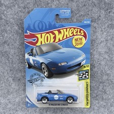 Hot Wheels -- '91 Mazda MX-5 Miata RYU HW Speed Graphic Blue FYB66-D9C0K NEW