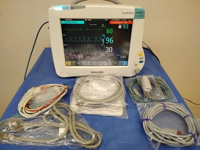 Lot of 5 Philips IntelliVue MP50 Patient Monitors