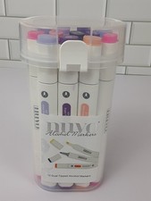 NEW Nuvo Alcohol Markers Mermaids Tail Collection 12 Dual Tipped Broad/Fine