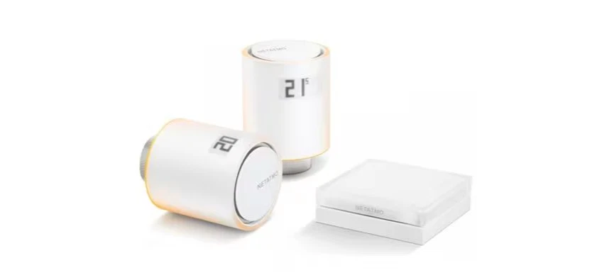 Image of Netatmo Valvole Smart Starter Pack Kit Relé e 2 Valvole Termostatiche - NVP-IT