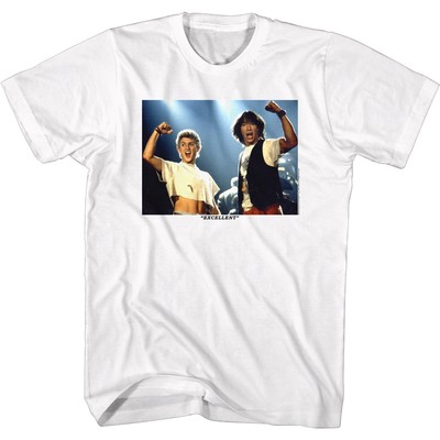 Bill & Ted's Movie Excellent History Project On Stage Photo Men's T Shirt