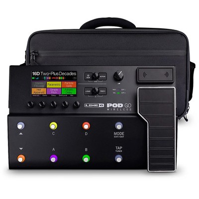 Line 6 POD Go Wireless Guitar Multi-Effects Processor with Shoulder Bag