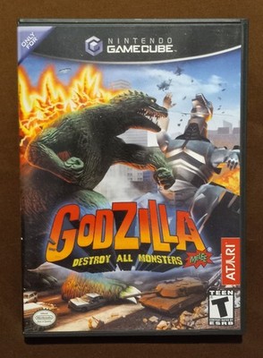 Godzilla: Destroy All Monsters Melee - Atari - Nintendo GameCube - 2002