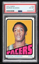 1972-73 Topps George McGinnis #183 PSA 6 HOF 10ut