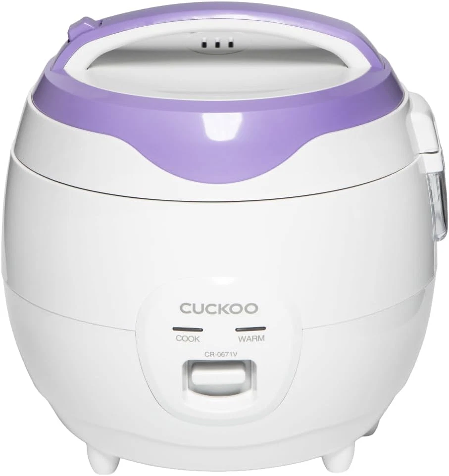 Basic Rice Cooker 6-Cup Uncooked / 12-Cup Cooked, Versatile Rice Maker with Non-