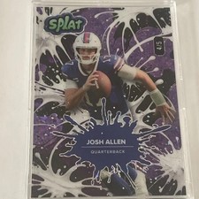 Josh Allen Splat 2025 Wild Card #4/9