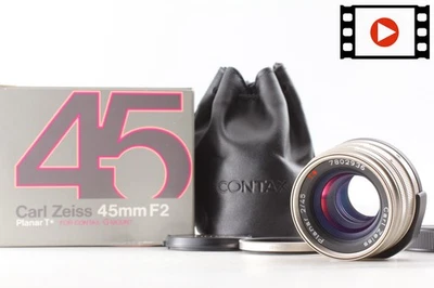 [NEUF dans sa boîte] Objectif Contax Carl Zeiss Planar T* 45 mm f/2 pour G1... - Photo 1/4