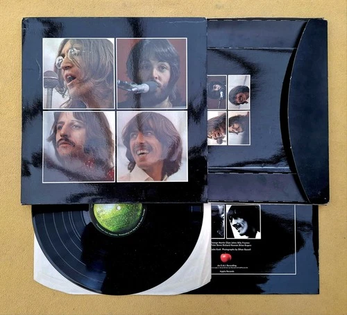 BEATLES " LET IT BE "SUPER 1970 UK PXS1 BOX SET 2U2U RED APPLE ALL ORIG PARTS 2O