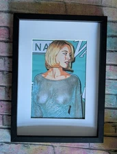 Sydney Sweeney Pop Art Tribute Print Poster Wall Art
