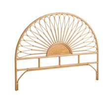 LA REDOUTE Tio Rattan Headboard, Natural EU King Size (160cm) RRP£219, new other