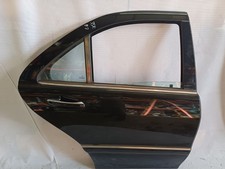 4SK* Mercedes W220 S-Klasse T&uuml;r Hinten Rechts Chrom Farbe 197 Obsidianschwarz