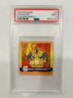 1999 Pokemon Stickers Series 1 Charizard VINTAGE PSA 9 MINT #6