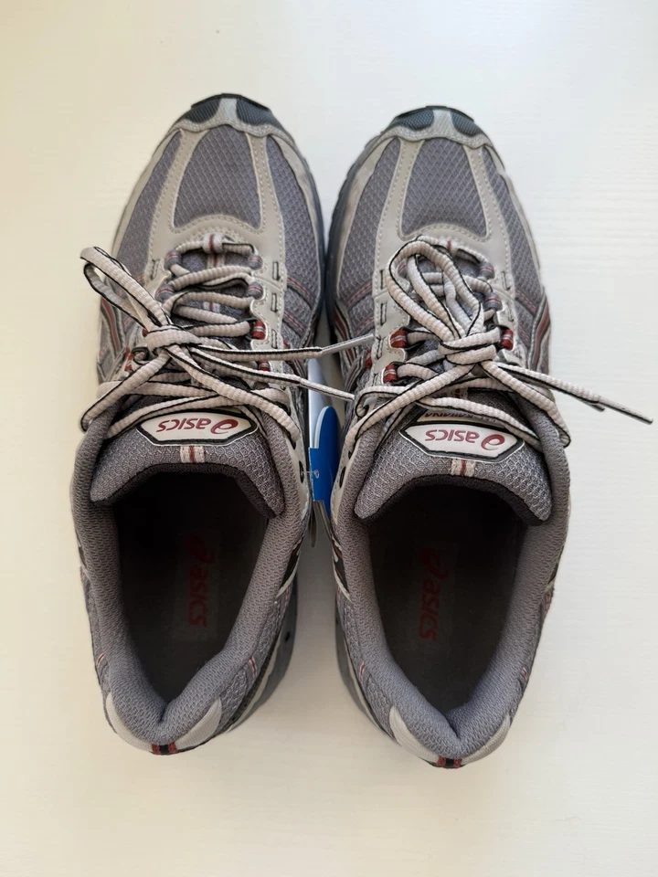 亚瑟士 GEL-ENDURO 5 运动/跑步鞋灰色/粉色/黑色女式 11 码 — 第 4/4 张图片