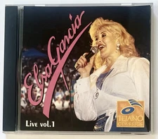 Elsa Garcia Live Vol. 1 RARE OOP CD EMI Latin 1996 Norteno Tejano Tex Mex