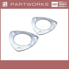 2x Dichtung Mittelschalldämpfer für PORSCHE 928 993 Krümmer 92811112703