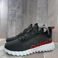 Adidas Kaptir 3.0 Big Kids Boys Size 6 Running Shoes Athletic Sneakers Black Red