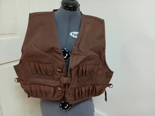 Hunting Vest, 24 X 12 GA Loops, Pockets, 49-60" Game pouch FREE EXP SHIPPING