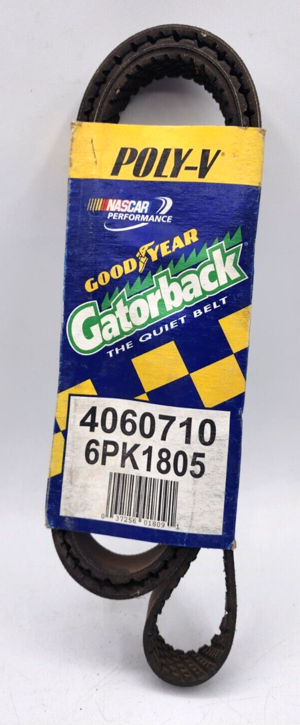 4060710 Goodyear Gatorback Serpentine Belt 6pk1805 for sale online eBay