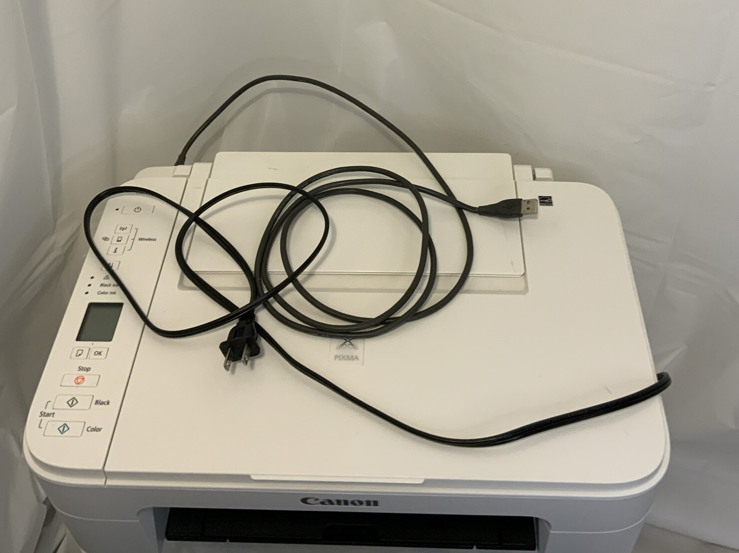 Canon PIXMA TS3322 Wireless Inkjet AllInOne Printer with Power Cord