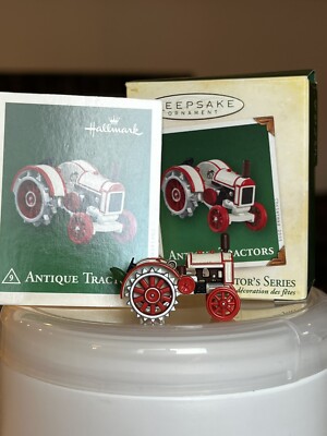 Hallmark MINIATURE Antique Tractor   Series #9 (2005) NIB